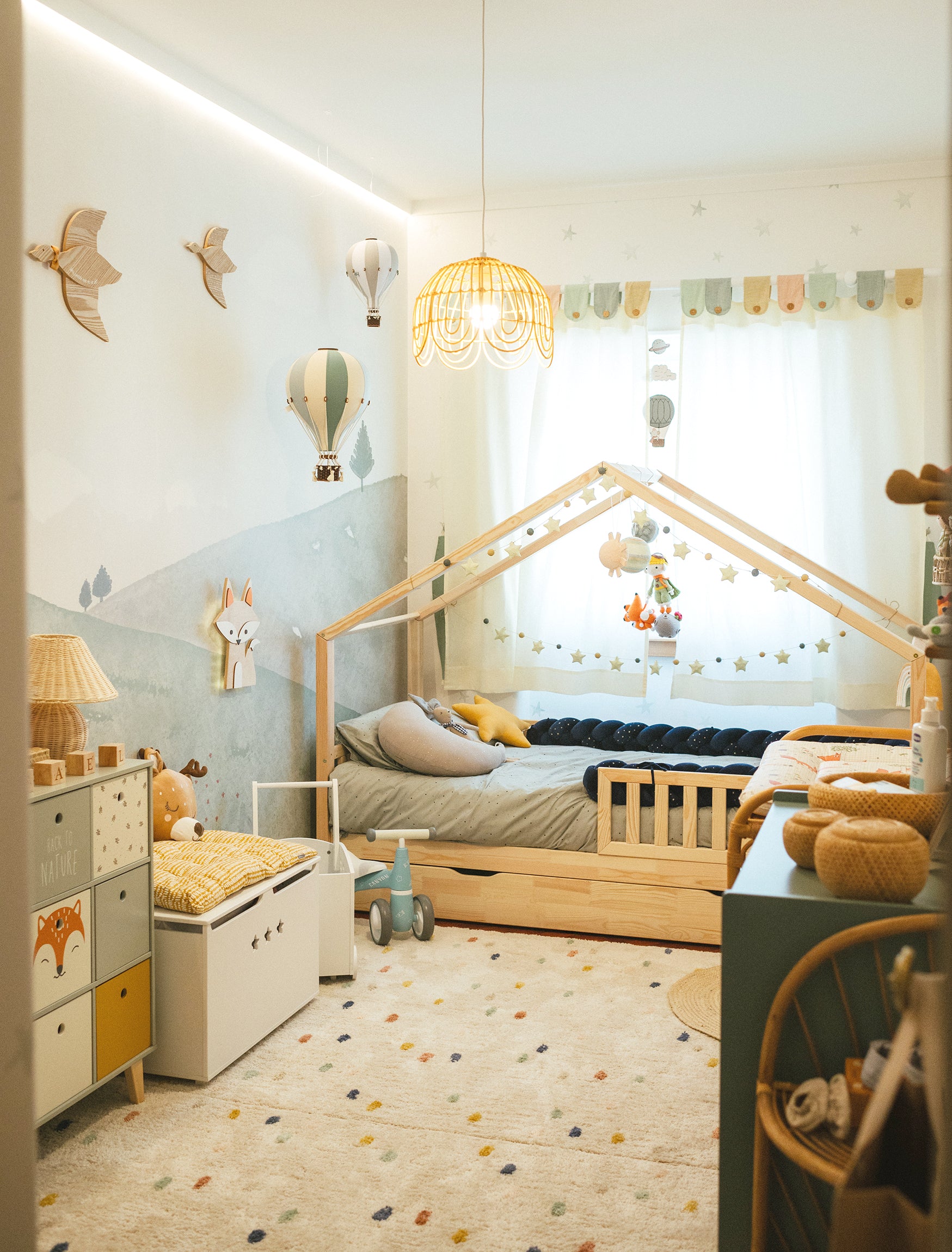 Chambre de garçon sur le thème Le Petit Prince