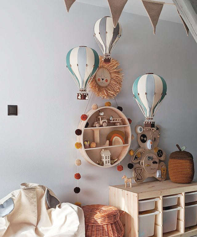 Globos colgantes decorar el cuarto del bebé – ALF&mabi