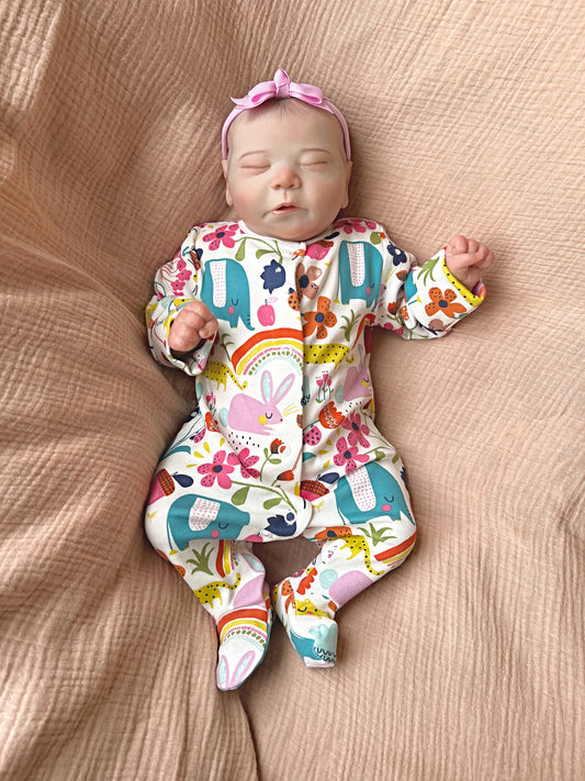 UK SELLER 20” Newborn Reborn Baby Girl Rosie