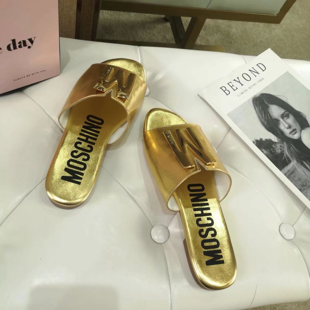 Moschino Women Fashion Sandal Slipper Shoes 33