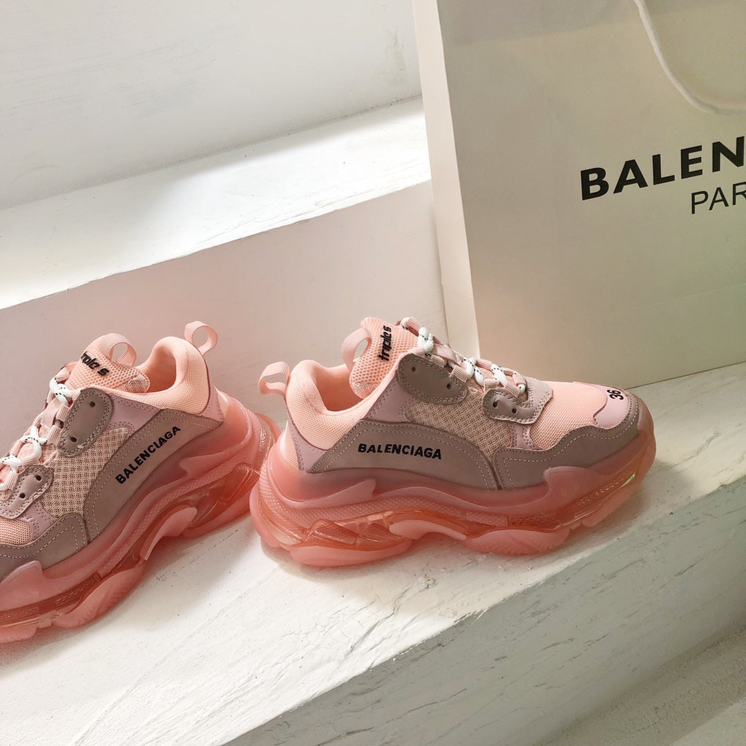 Balenciaga Triple-s Tess.s.Gomma Unisex Sneaker Shoes 08