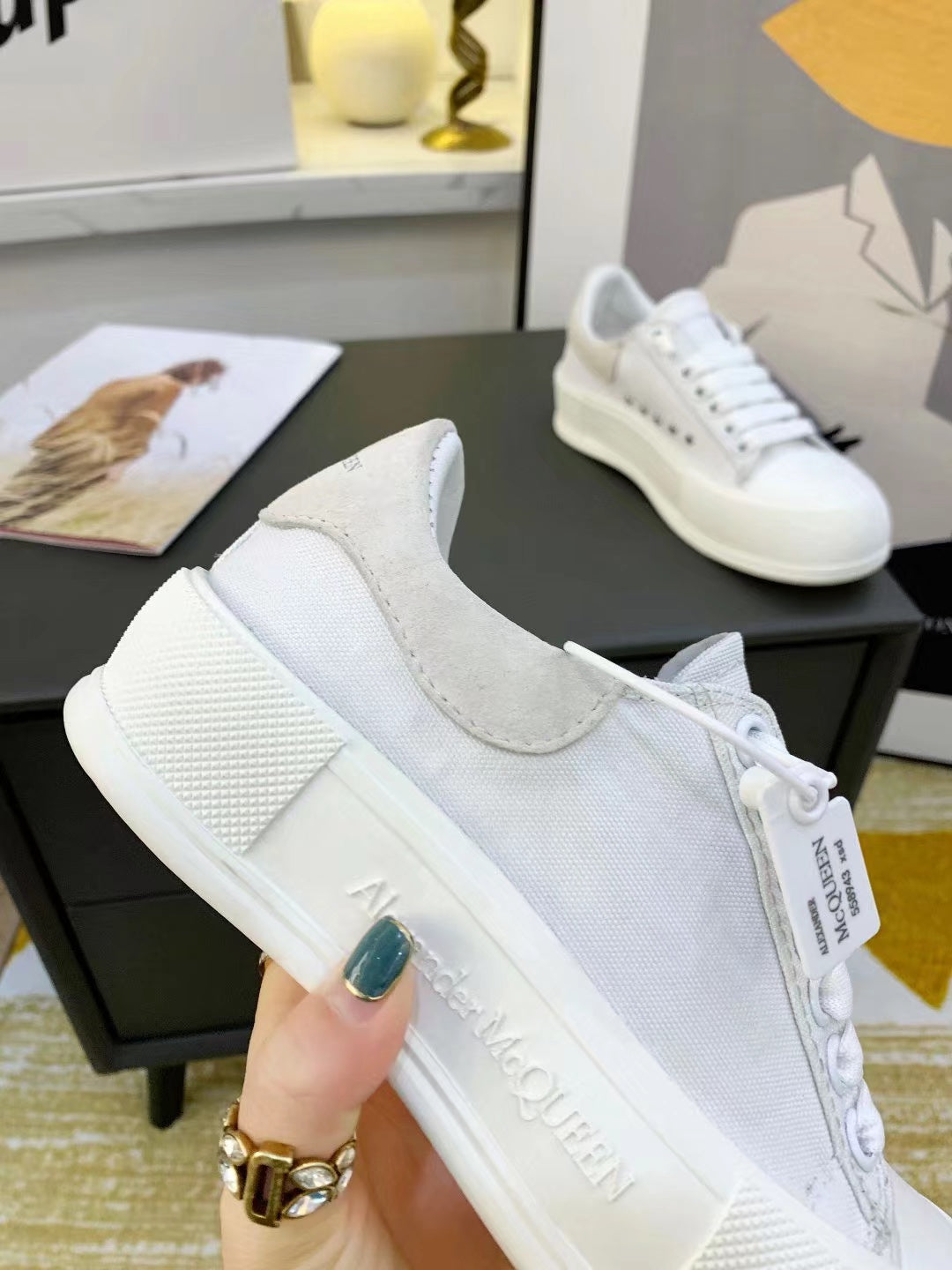 Alexander McQueen Fashion Sneaker Shoes 92