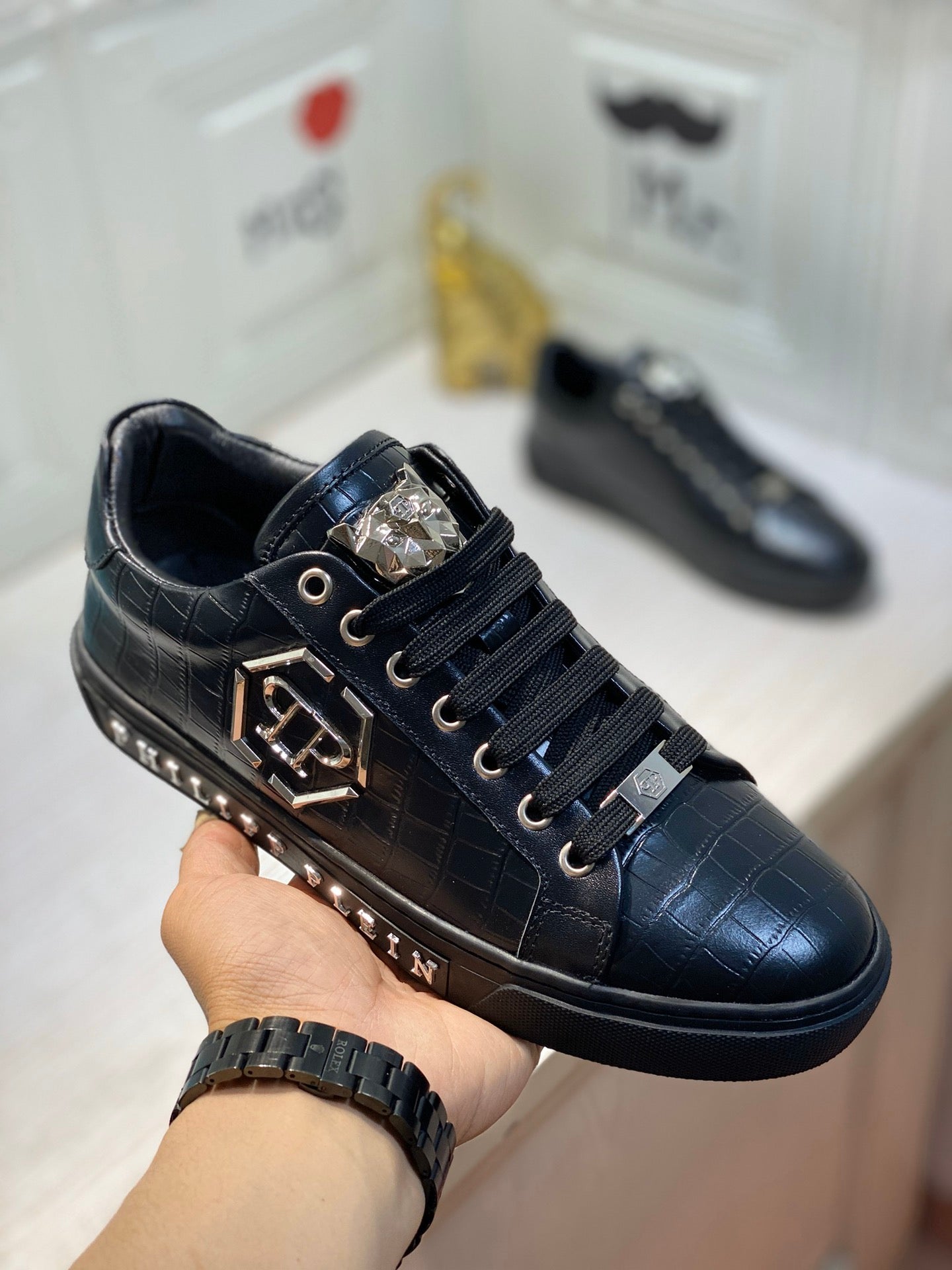 Philipp Plein Fashion Men Casual Sport Sneaker Shoes 111