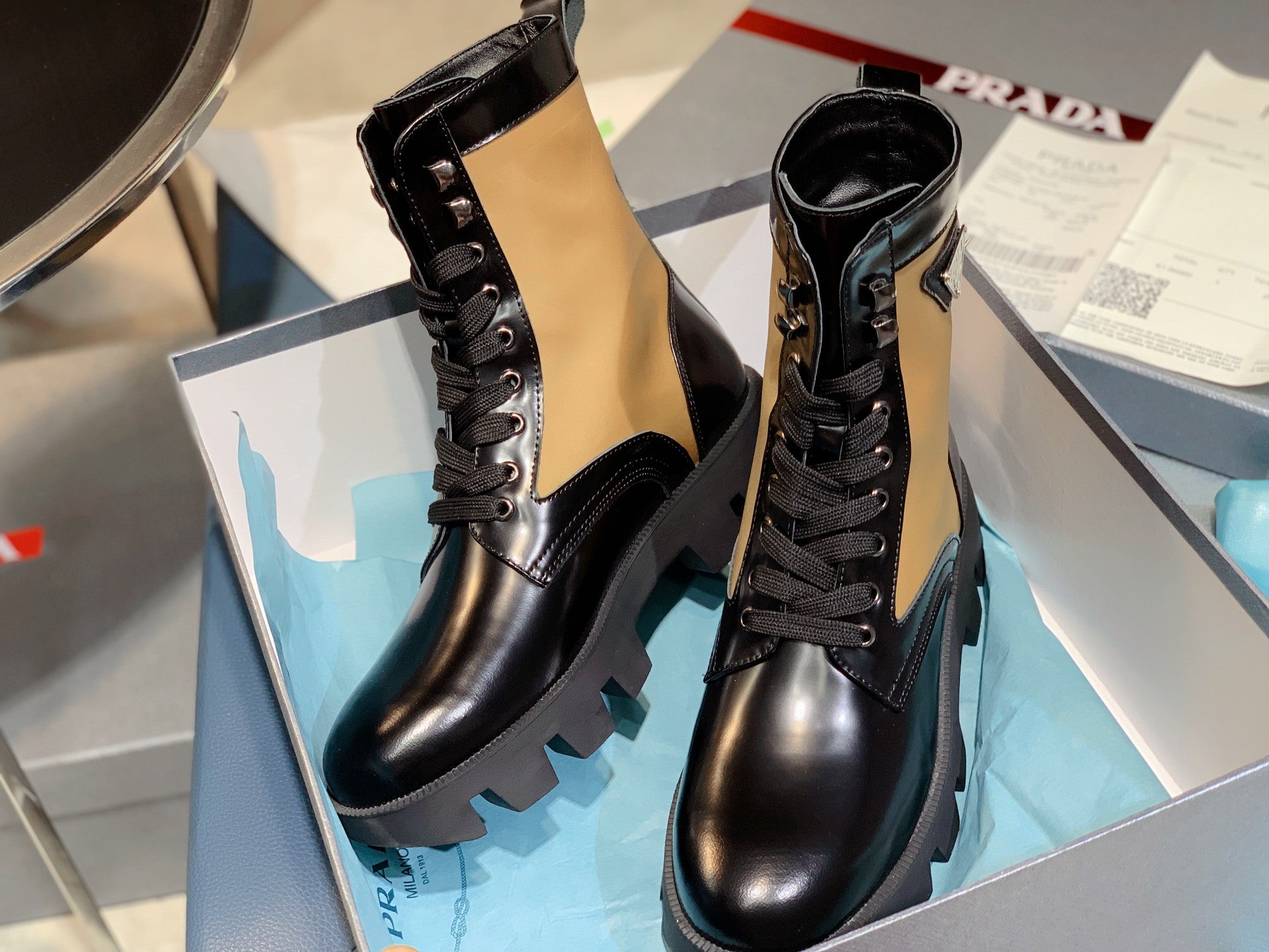 Prada Women Fashion Casual Sneaker Boots Shoes 03