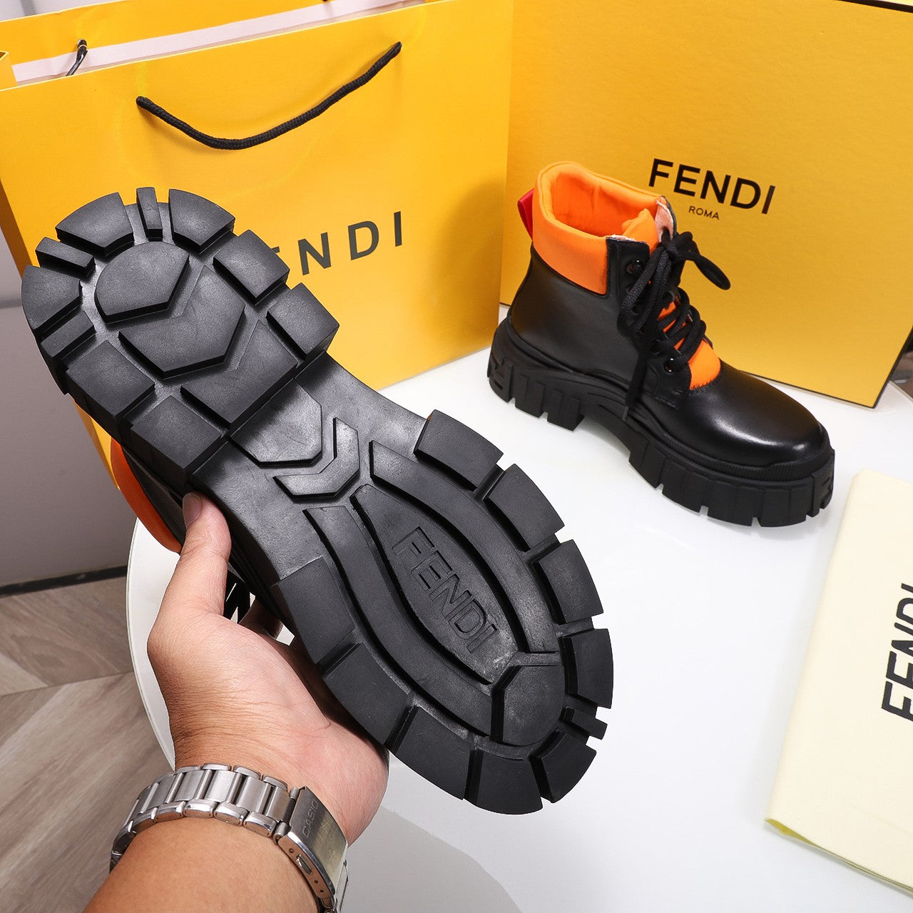 Fendi Fashion Women Casual Boots Shoes 02