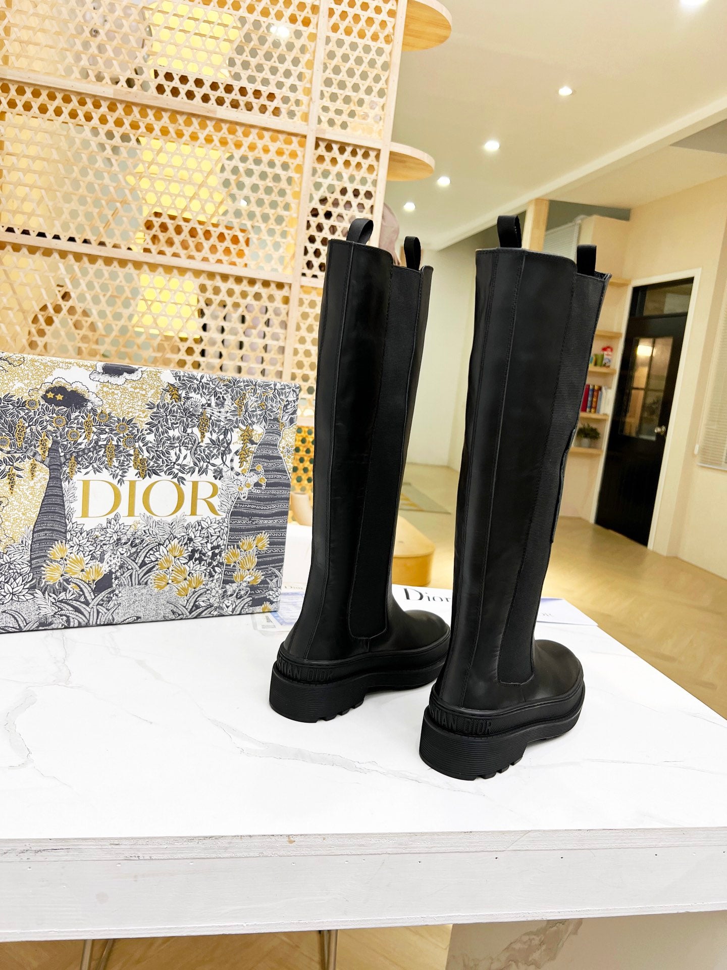 Christian Dior Women Fashion Boots Shoes 30