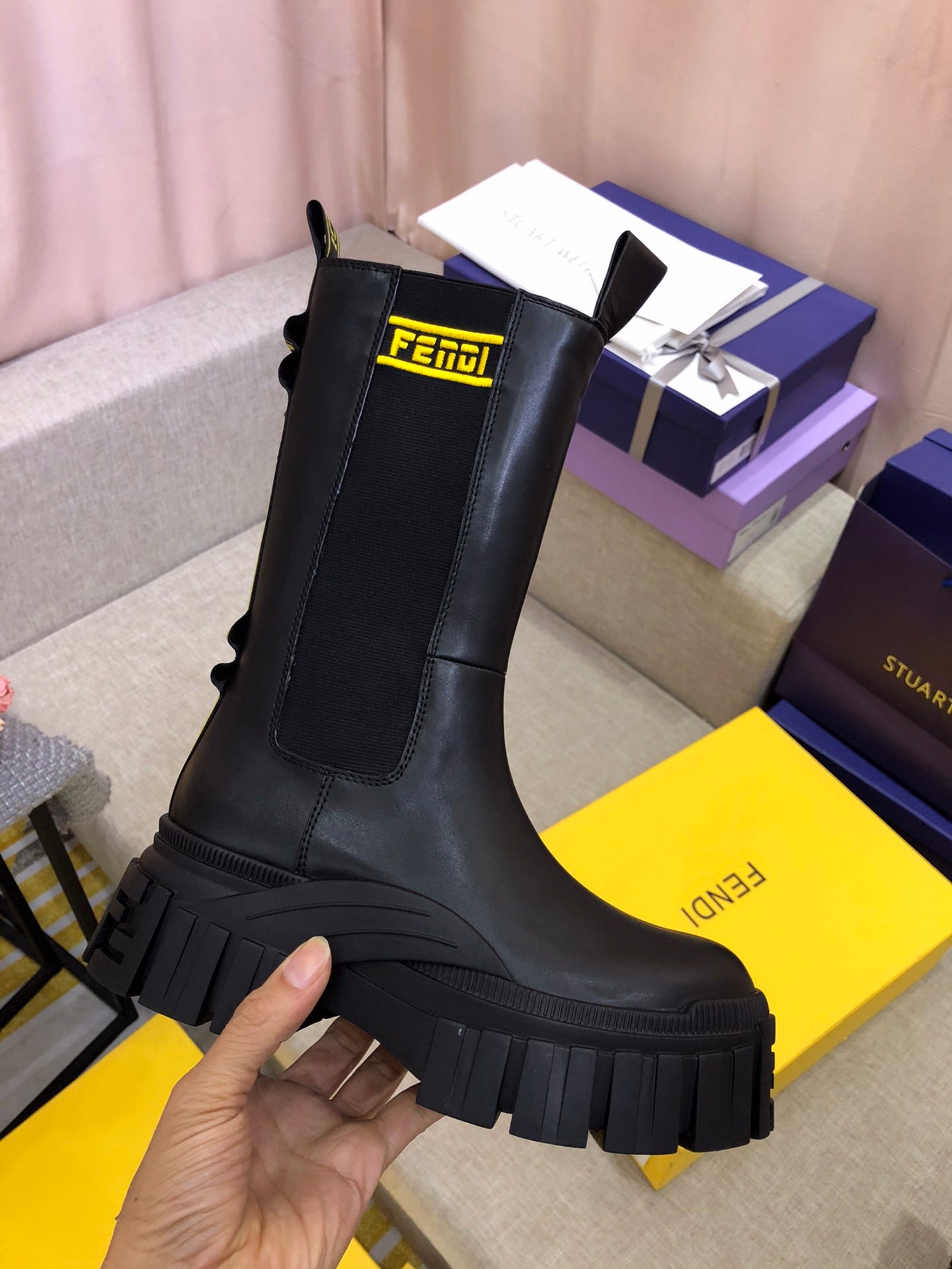 Fendi Trending Casual Boots Shoes 17