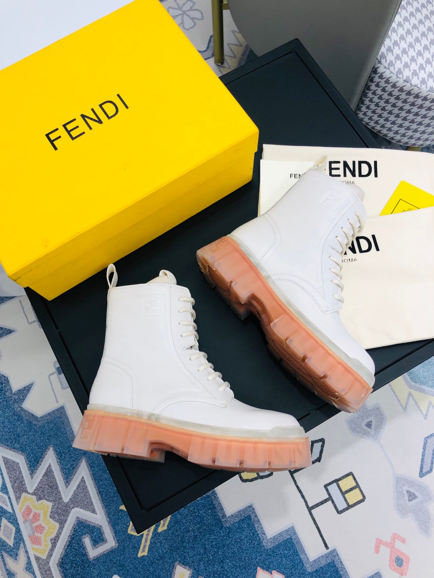 Fendi Trending Casual Boots Shoes 13