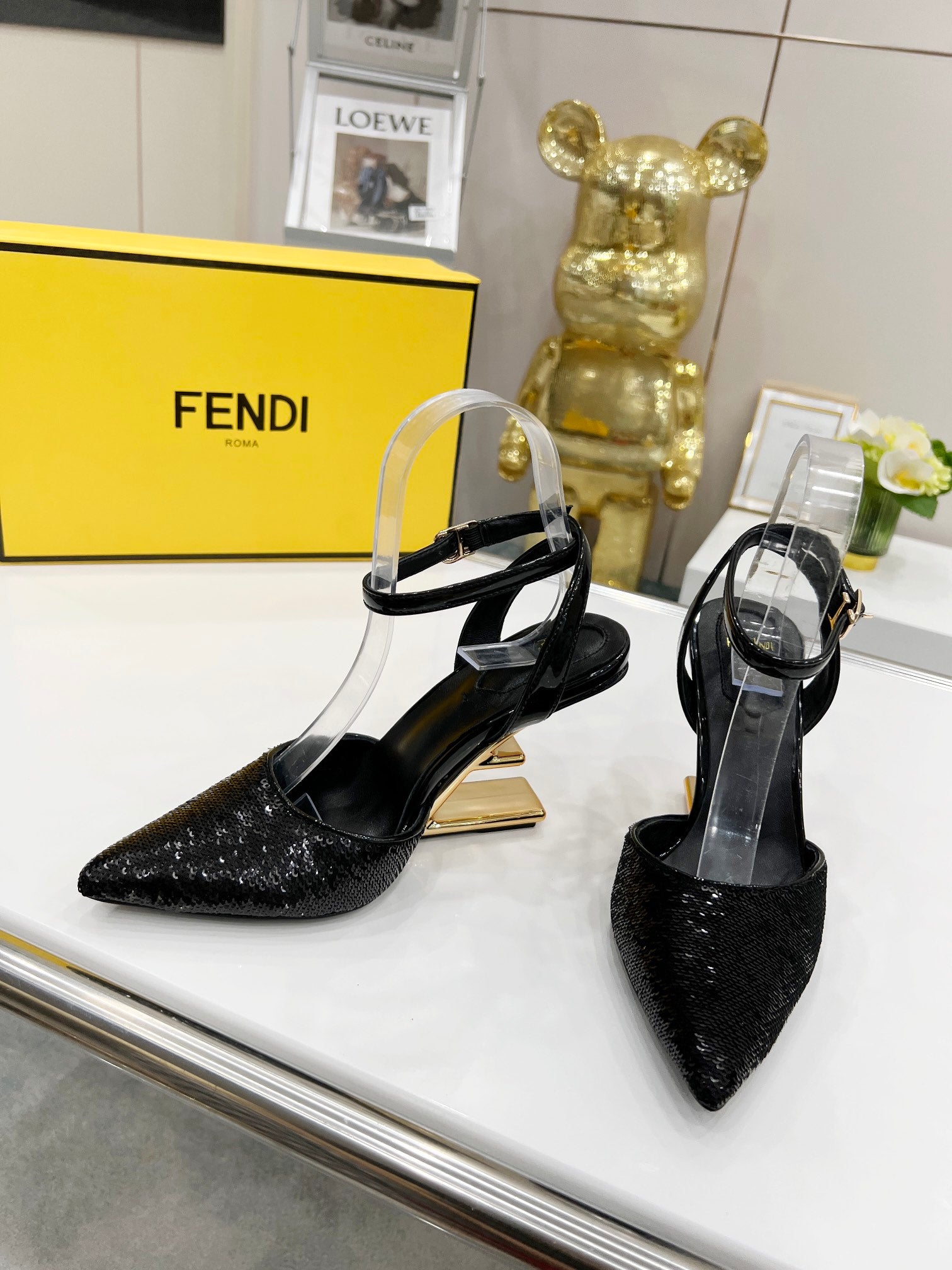 Fendi Fashion Women Casual Sandals Shoes 02