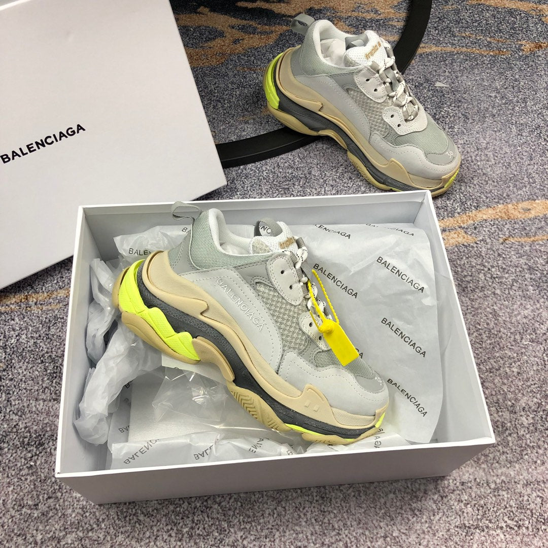 Balenciaga Triple-s Tess.s.Gomma Unisex Sneaker Shoes 132