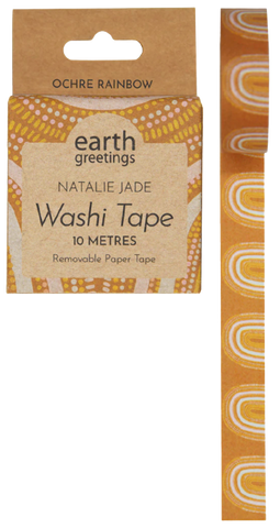 Ochre Rainbow Washi Tape by Natalie Jade, $6