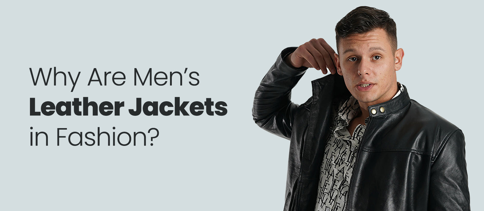 Leather jackets: why and how men should wear them