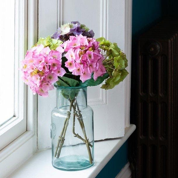 Faux Hydrangeas