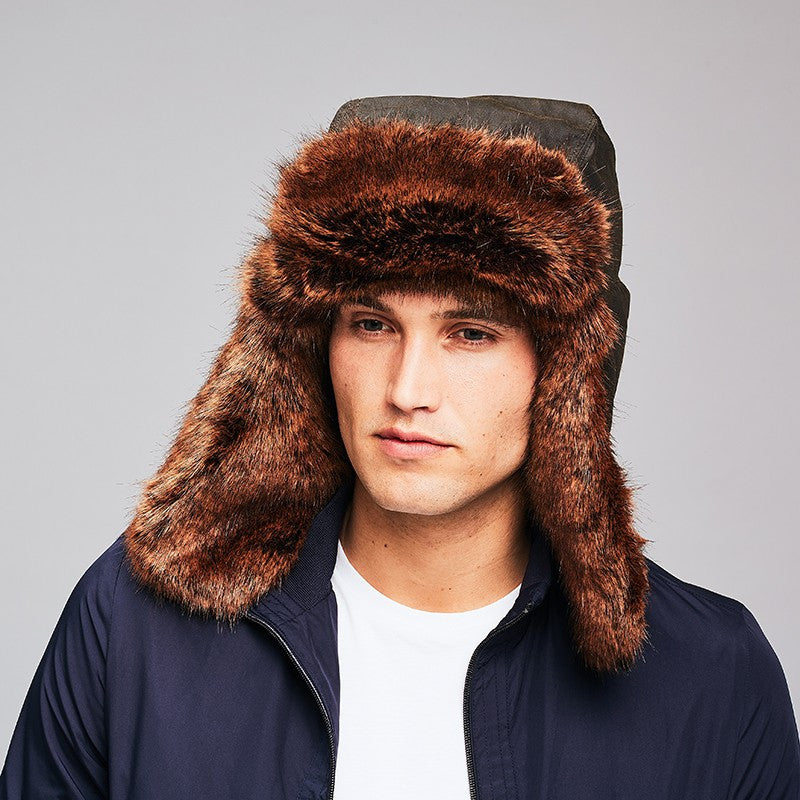 mens fur hats uk