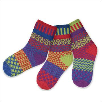 Dragonfly Mismatched Knitted Kids Socks