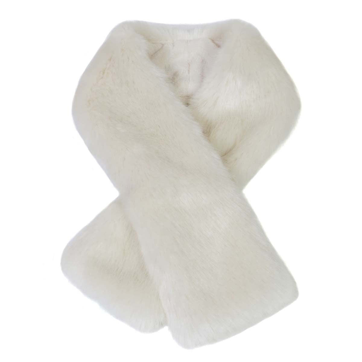 Helen Moore | Ermine Faux Fur Tippet Scarf | Indigo Blue Trading