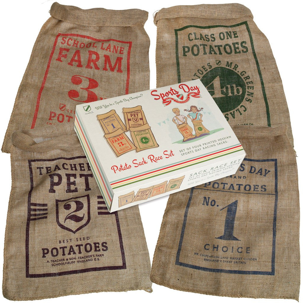 Sports Day Potato Sack Race Set Indigo Blue Trading