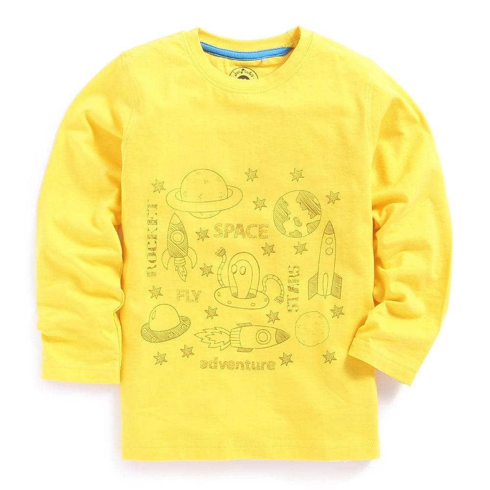 Buy Jus Cubs Boys Regular Fit Long Sleeve Cotton Jumbo Junior