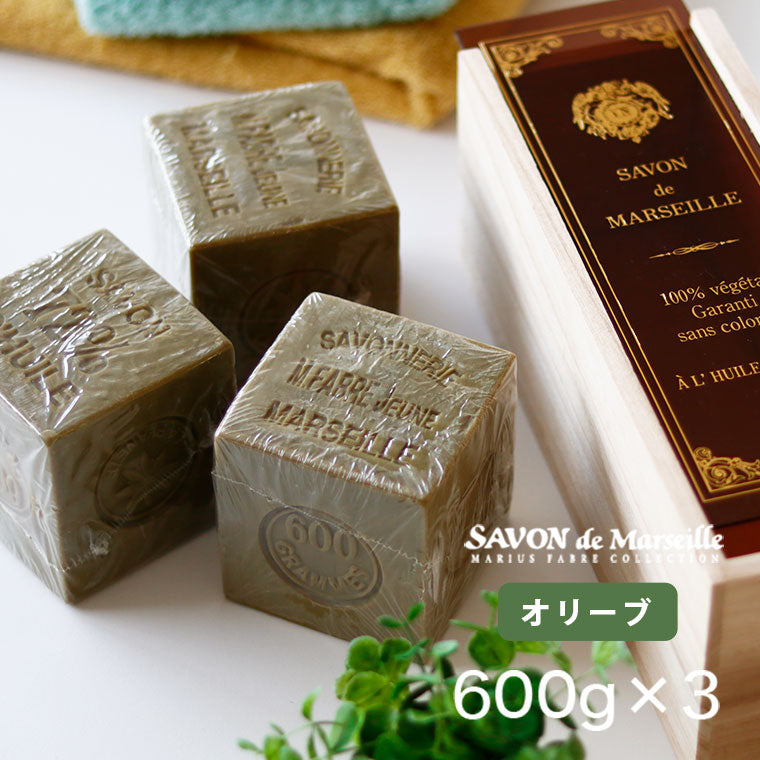 サボンドマルセイユ 石鹸 マルセイユ石けん パーム 300g 4個 - ボディ