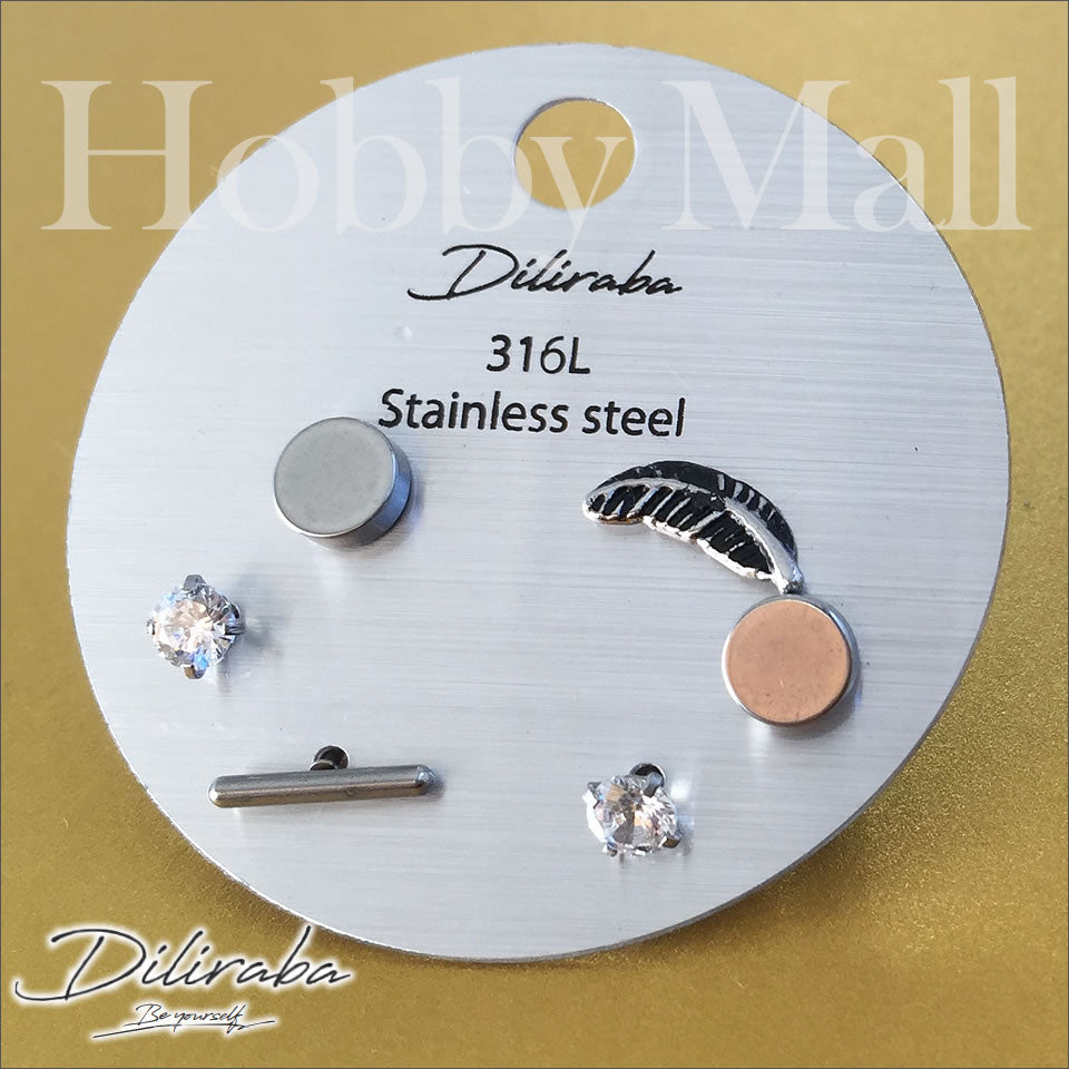 50%OFF☆SALE】Diliraba DEU09A0037 サージカルステンレス（316L