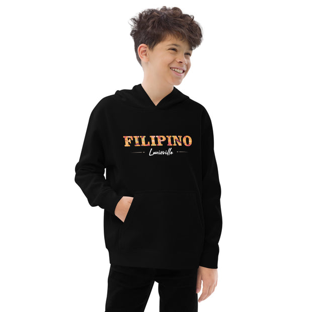 Kids Filipino Louisville (Red) Hoodie – filipinoswag