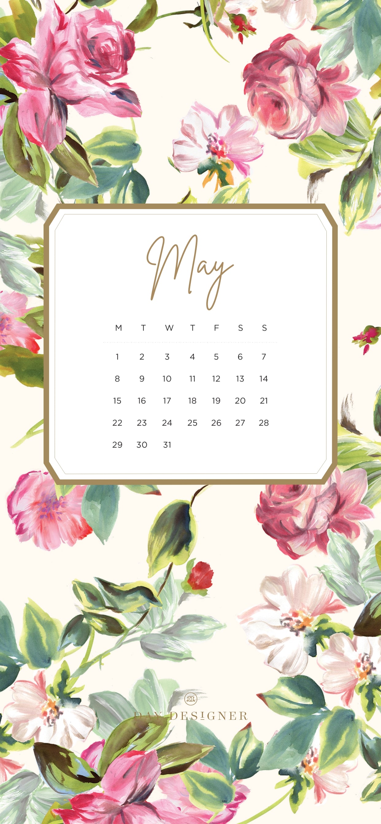 may desktop calendar