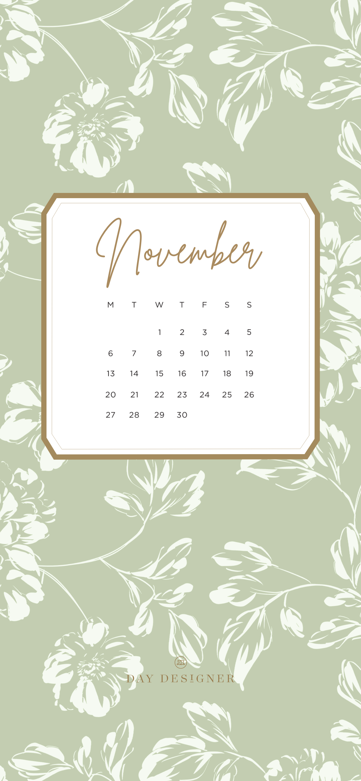 Free Digital Calendar Wallpapers | Day Designer