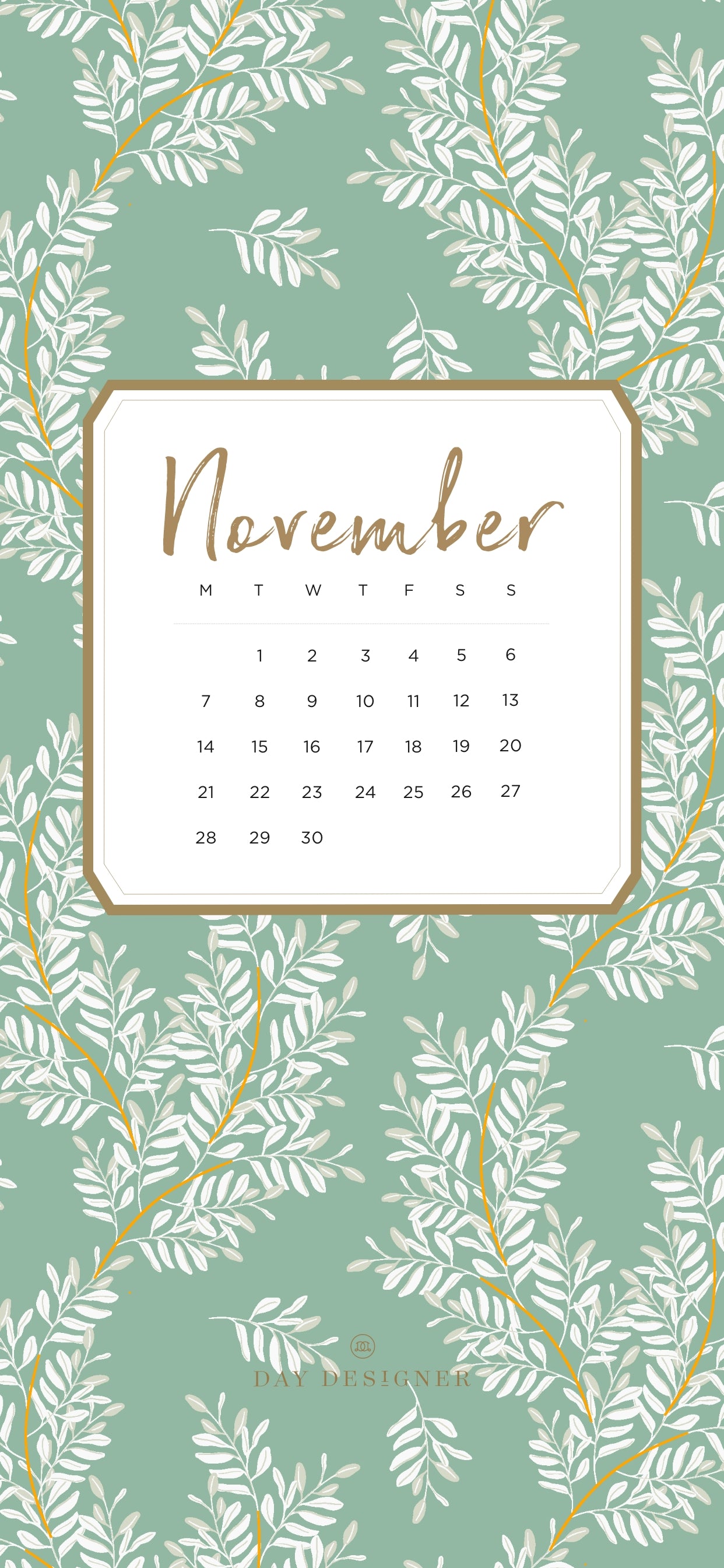 Free Digital Calendar Wallpapers | Day Designer