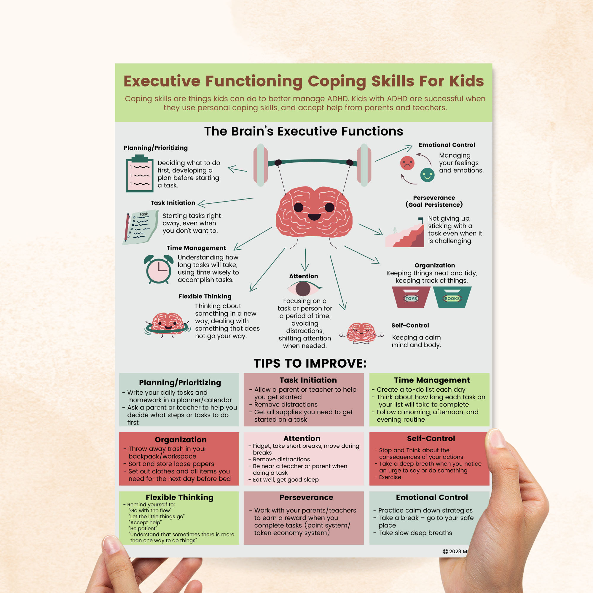 Executive Functioning Coping Skills