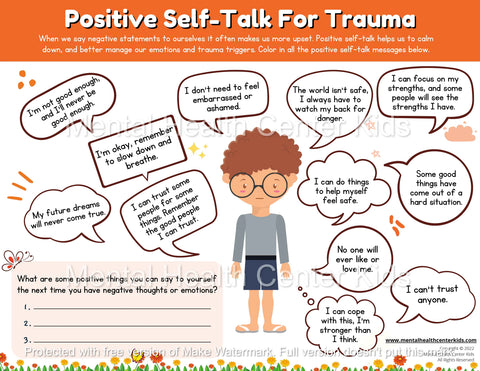 Positive Self-Talk for Trauma