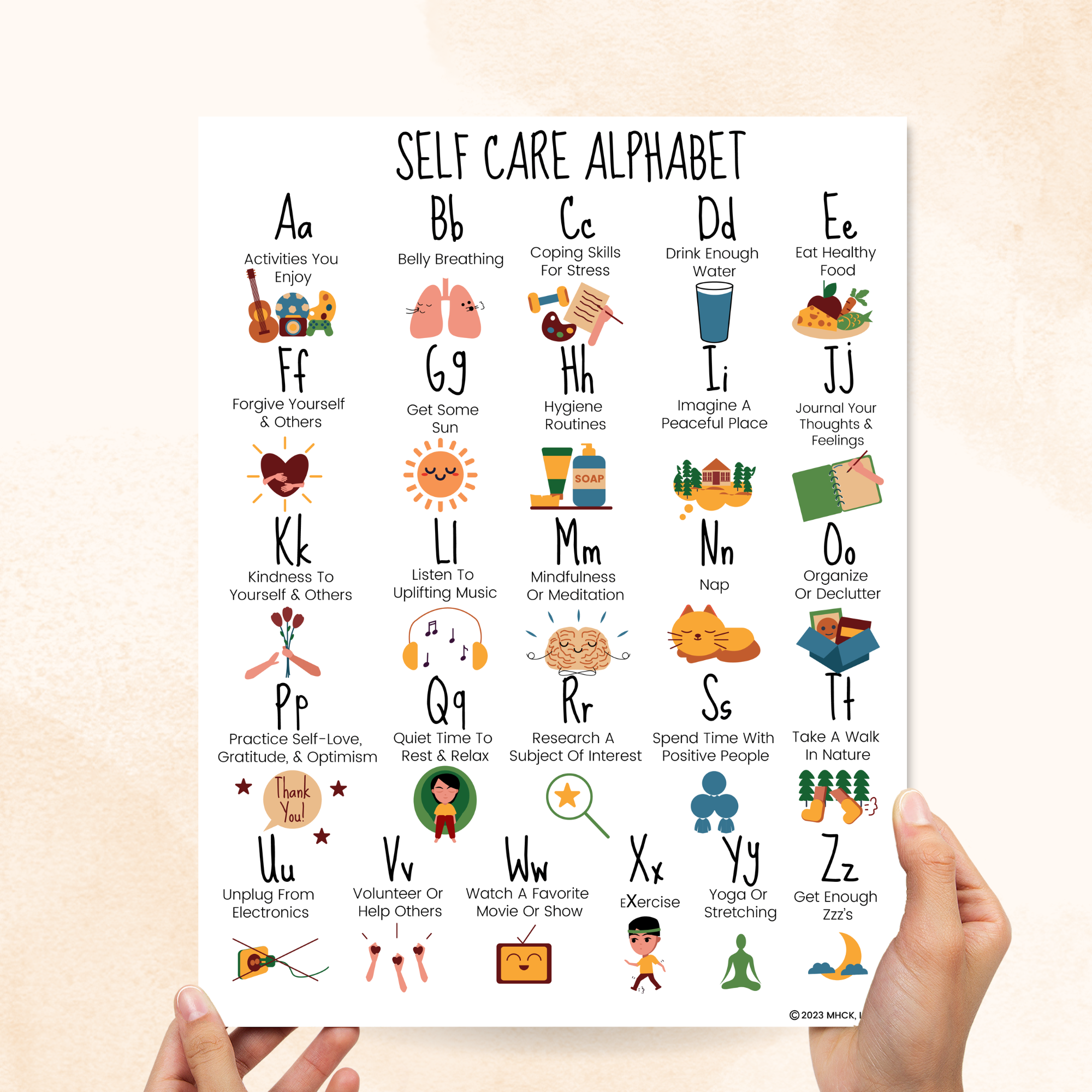 Self-Care Alphabet