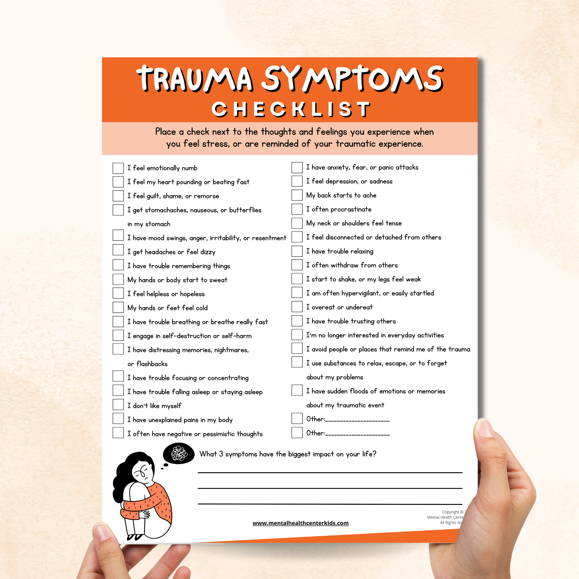 Trauma Symptoms Checklist