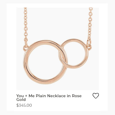 Bremer-Jewelry-2020-Valentines-Day-Gift-Guide-you-and-me-plain-necklace-in-rose-gold