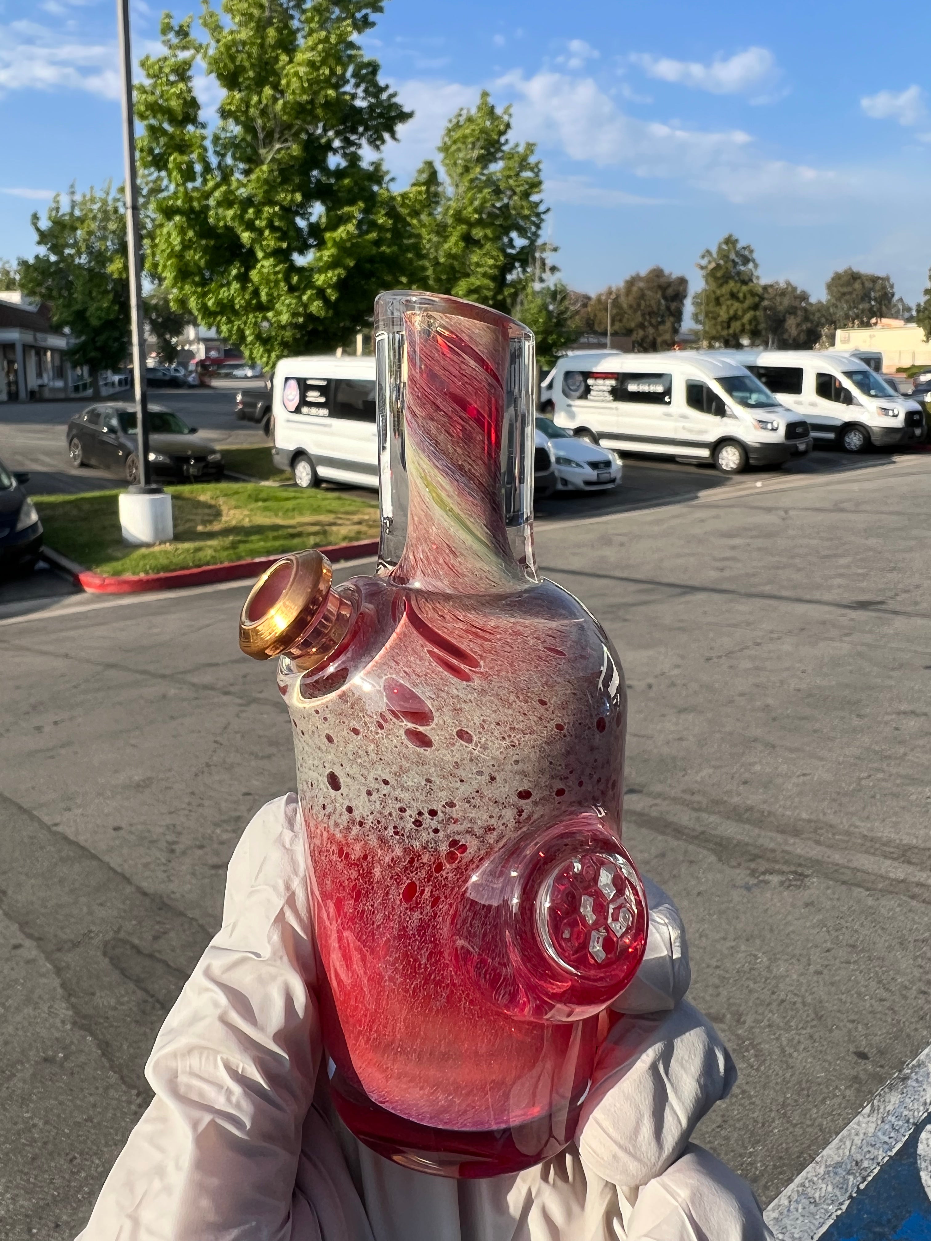 Whitney Harmon Glass Ruby Chubby Bub