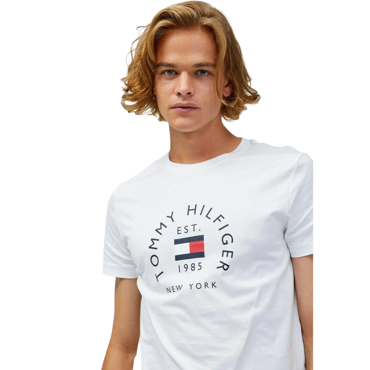 Camiseta Tommy Hilfiger Logo Box Hombre sptc.edu.bd