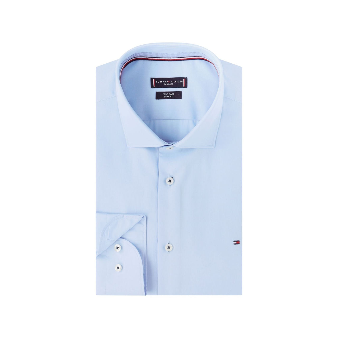 Tommy Hilfiger Hombre Core Poplin Classic Slim Shirt – Medina