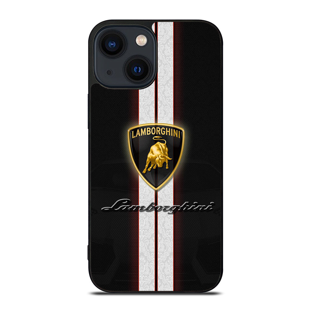 LAMBORGHINI STRIPE LOGO iPhone 14 Plus Case Cover – casecentro