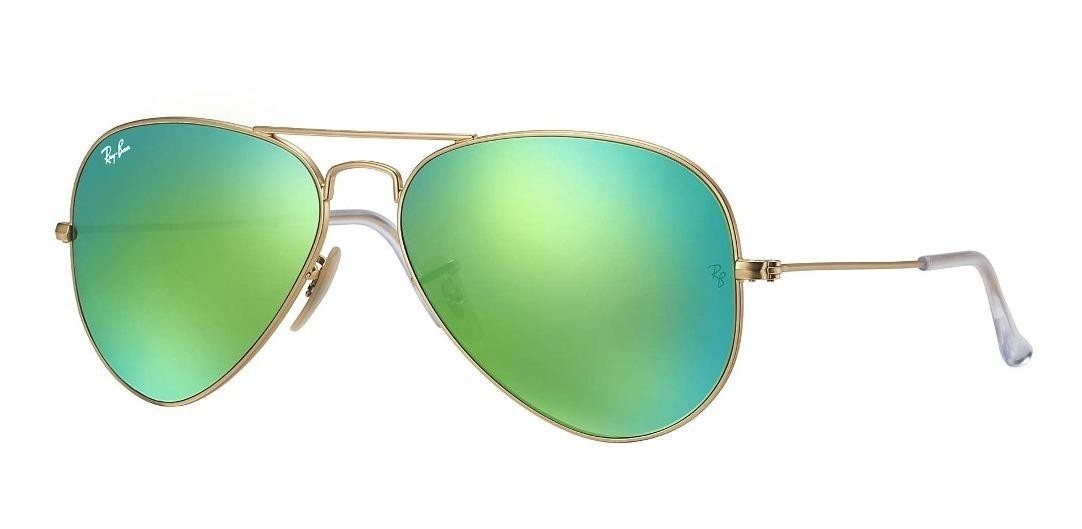 Arriba 48+ imagen ray ban verdes espejo