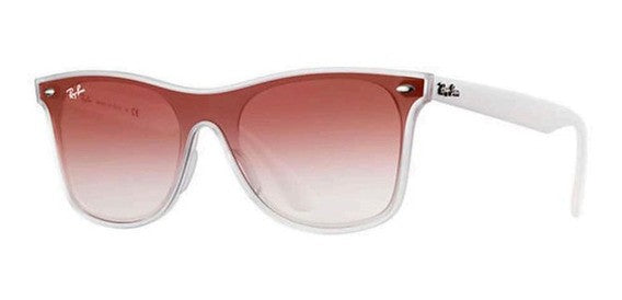 Ray Ban Rb4440n 6357/V0 Wayfarer Blaze Rosa degradado Blanco - sunniesmx