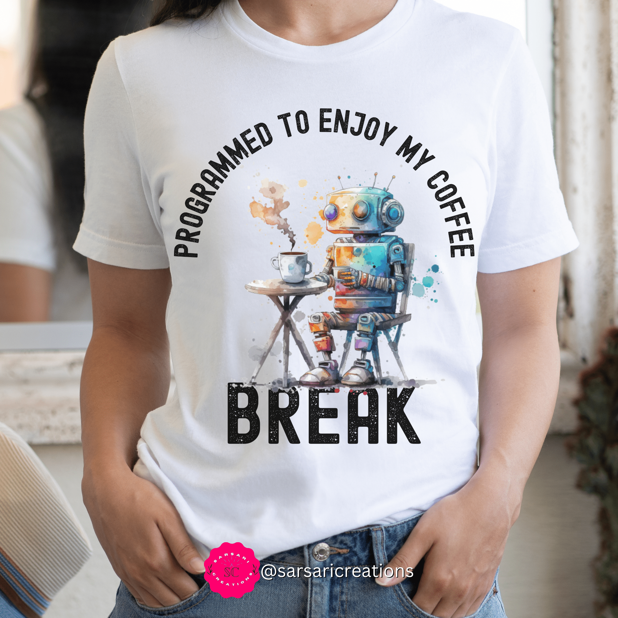 2023 Unisex Programmed Break Artificial Intelligence Developer Tech Geek Premium Gift T-Shirt