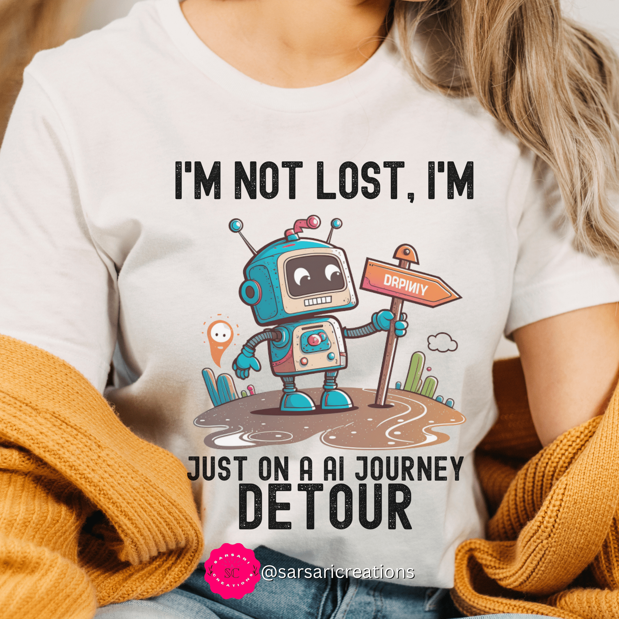 2023 Unisex AI Journey Prompt Engineer Forward Slash Imagine Prompt AI Bot T-Shirt