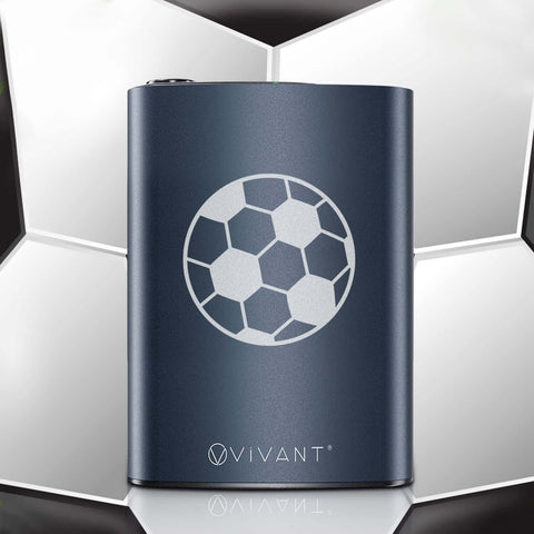 VIVANT VAULT SE 510 thread battery with customized football logo