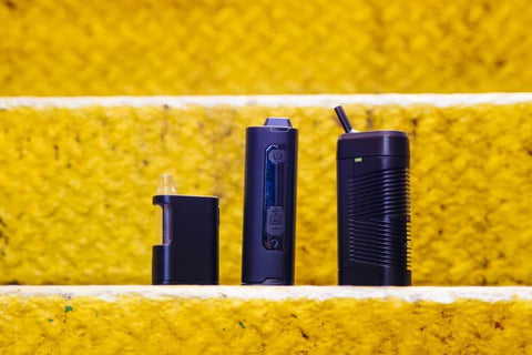 VIVANT cannabis vaporizers dabox, rift and alternate