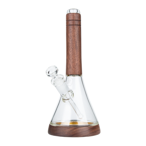 Marley Natural Glass & Walnut Water Pipe at VIVANT Vape Shop