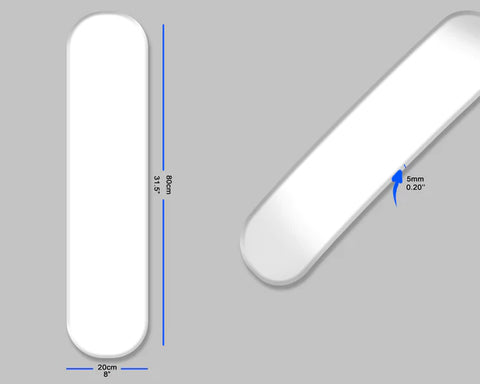 skateboard size chart