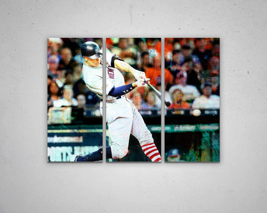 Aaron Judge Splash Canvas Art – My Idea Sports Canvas