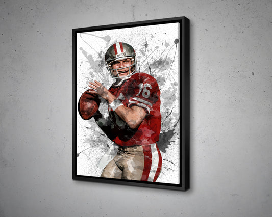 Joe Burrow Canvas Wall Art – My Idea Sports Canvas