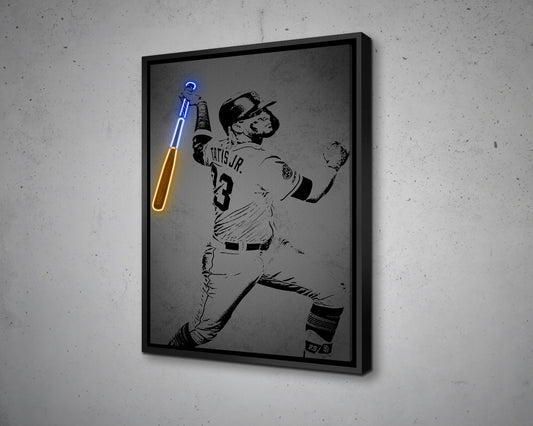 Fernando Tatís Jr. Canvas Wall Art – My Idea Sports Canvas