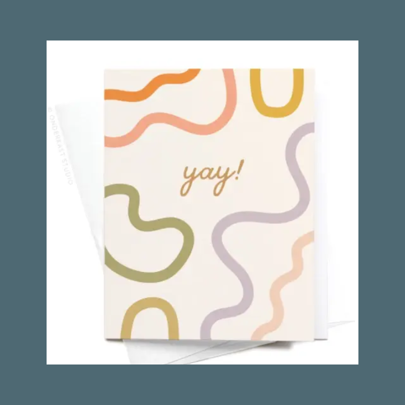 Yay Squiggles Card