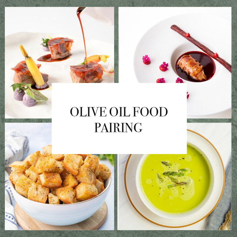 Olive oil di Frantoio BIO food pairing